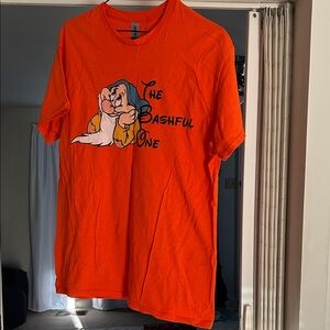 Gildan Orange T-Shirt- The Bashful One.